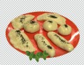 Sticky Rice Flour Cake with Roasted Black Sesame Tapioca and Barley Sweet Dessert