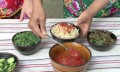 Mì nguội thuần chay Bắc Hàn
với hy vọng hòa bình 

