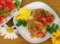 Vegán thai vörös curry tofuval és padlizsánnal (thai nyelven)